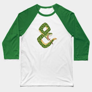 Snakes & Saloons Logo Baseball T-Shirt